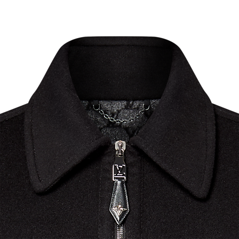 Double Face Blouson aus Wolle und Seide Herren Ready to Wear Jacken und Mäntel | LOUIS VUITTON (Zoom)