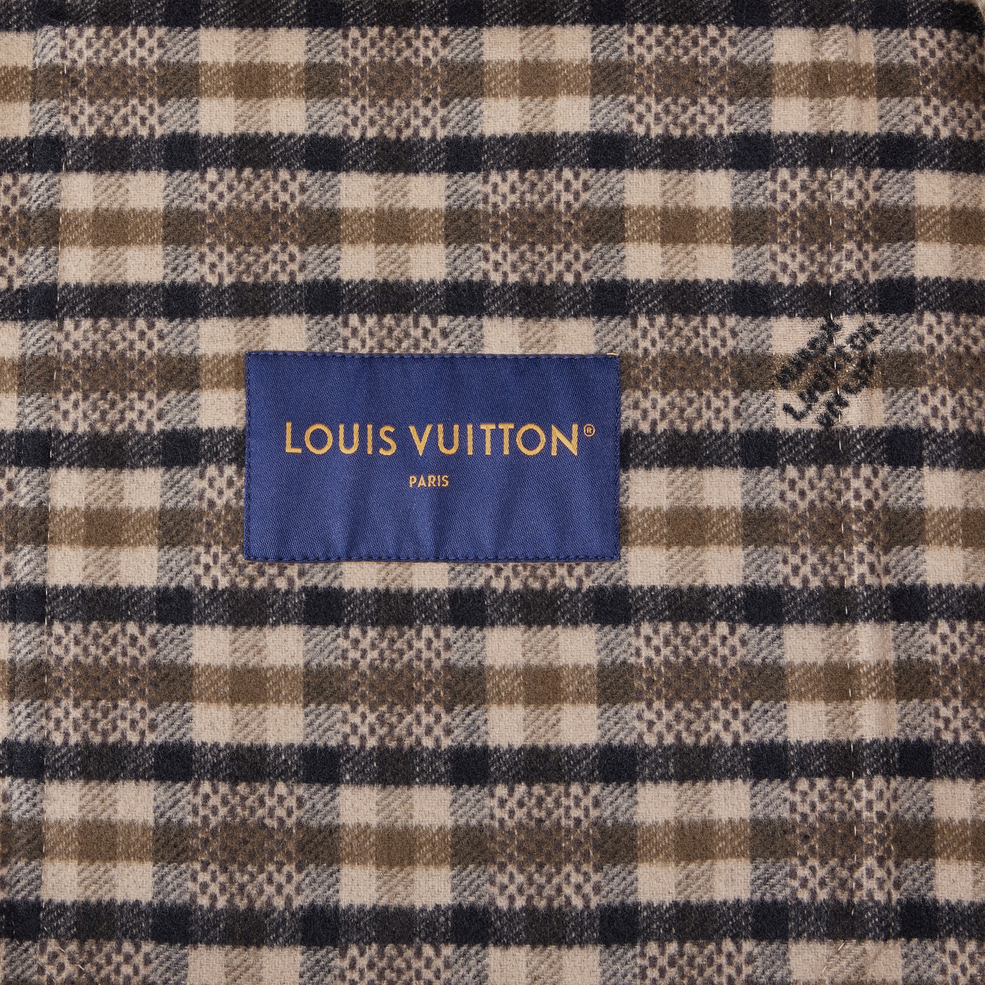 Double Face Car Coat mit Signatur auf der Tasche  Herren Ready to Wear Jacken und Mäntel | LOUIS VUITTON (Zoom)