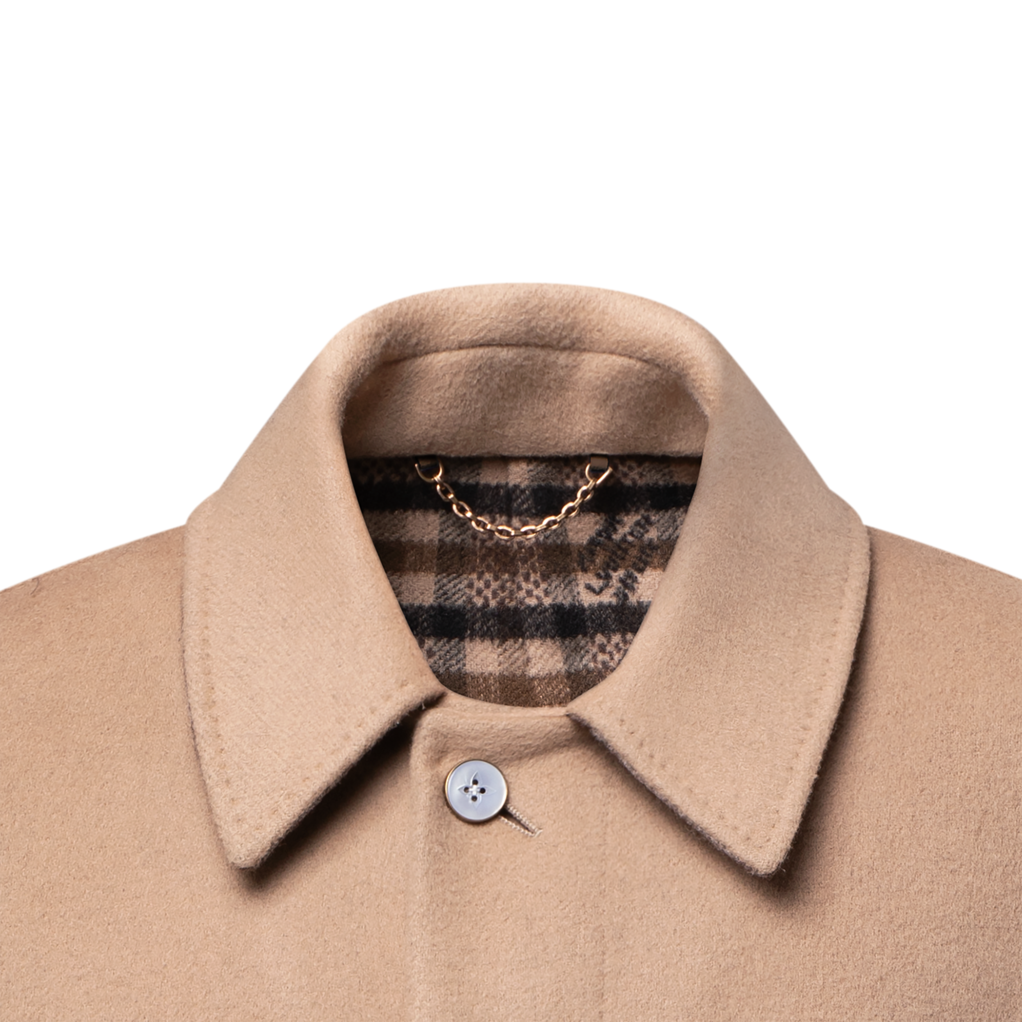 Double Face Car Coat mit Signatur auf der Tasche  Herren Ready to Wear Jacken und Mäntel | LOUIS VUITTON (Zoom)
