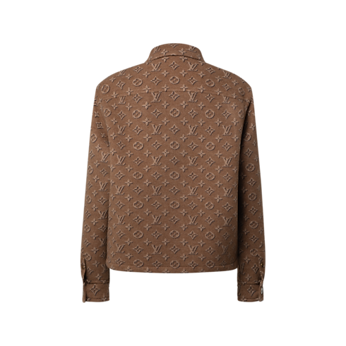 Double Face Overshirt mit Monogram Herren Ready to Wear Vollständige Ready to Wear | LOUIS VUITTON (Zoom)