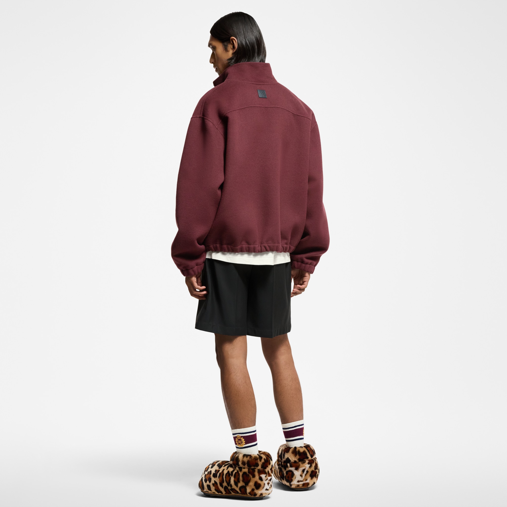 Double Face Pullover aus Woll-Seidengemisch  Herren Ready to Wear Vollständige Ready to Wear | LOUIS VUITTON (Zoom)