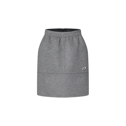 Double Face Rock mit Signatur-Anhänger Damen Ready to Wear Röcke und Shorts | LOUIS VUITTON (Zoom)