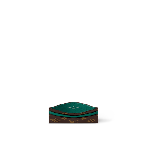 Double Kartenetui Monogram Macassar Canvas Damen Geldbörsen und Kleinlederwaren Neuheiten | LOUIS VUITTON (Zoom)