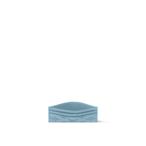 Double Kartenetui Monogram Shadow Leder Taschen und Kleinlederwaren Herren Kleinlederwaren Kartenetuis | LOUIS VUITTON (Zoom)