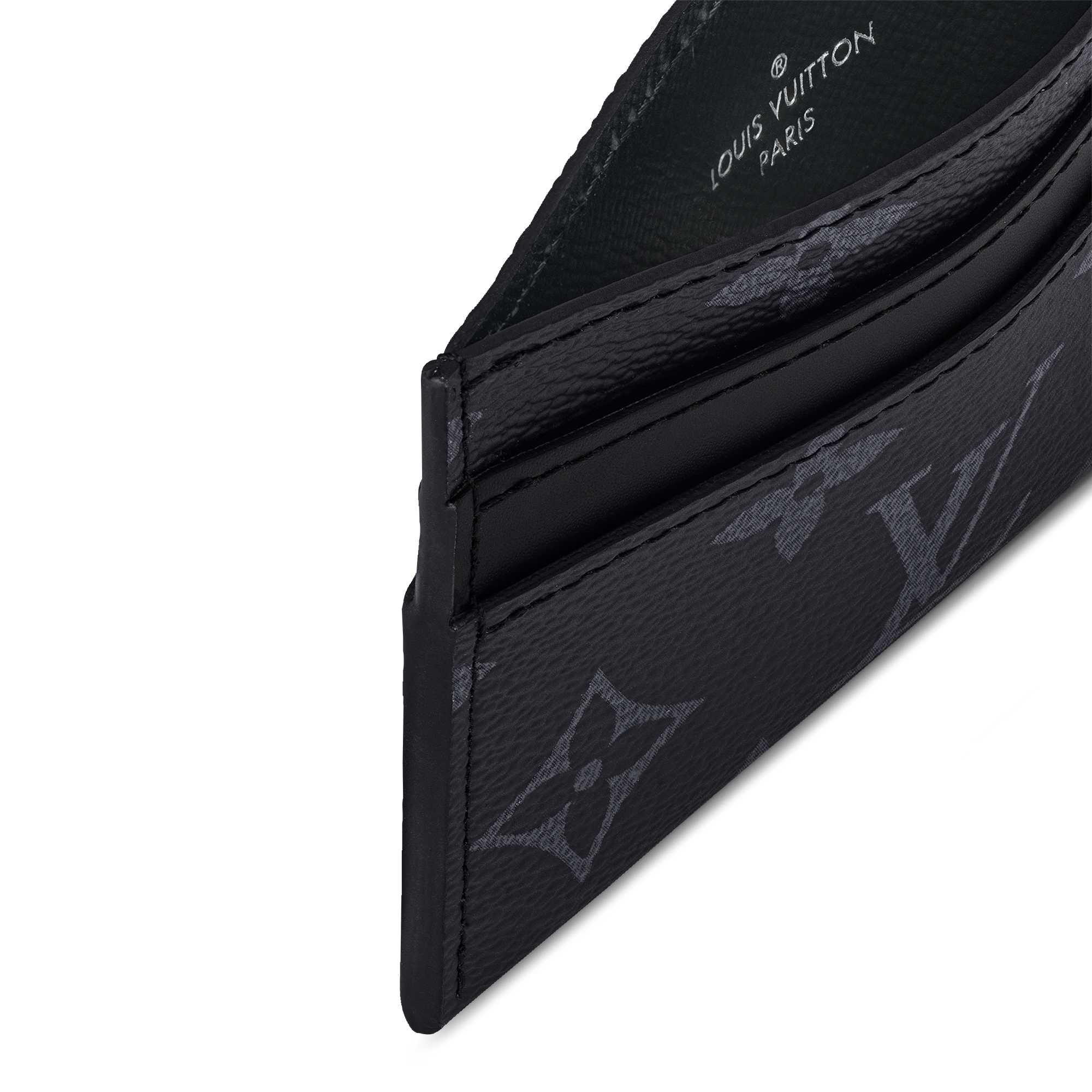 Double Kartenetui Monogram Eclipse Geschenkideen Family Month Gift Guide } | LOUIS VUITTON (Zoom)