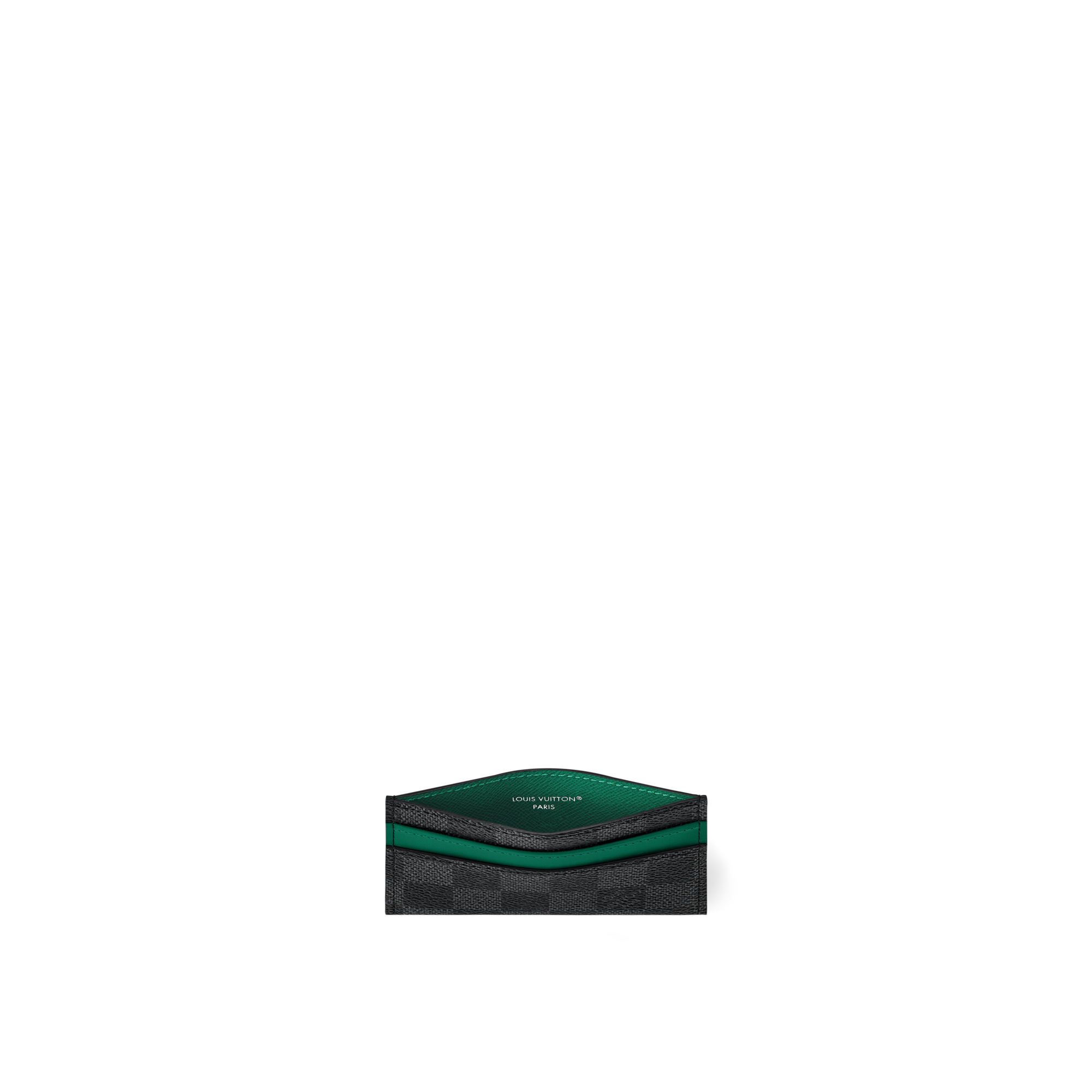 Double Kartenetui Damier Graphite Canvas Taschen und Kleinlederwaren Herren Kleinlederwaren Kartenetuis | LOUIS VUITTON (Zoom)