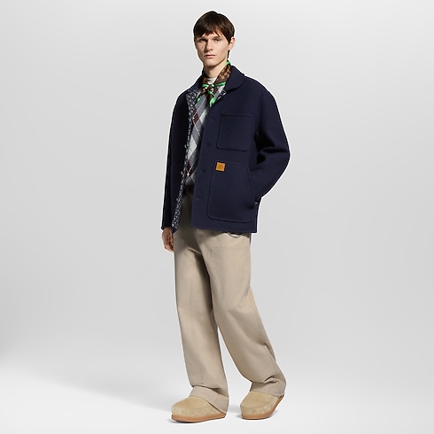 Doubleface Blouson im Workwear-Stil Herren Ready to Wear Jacken und Mäntel | LOUIS VUITTON (Zoom)