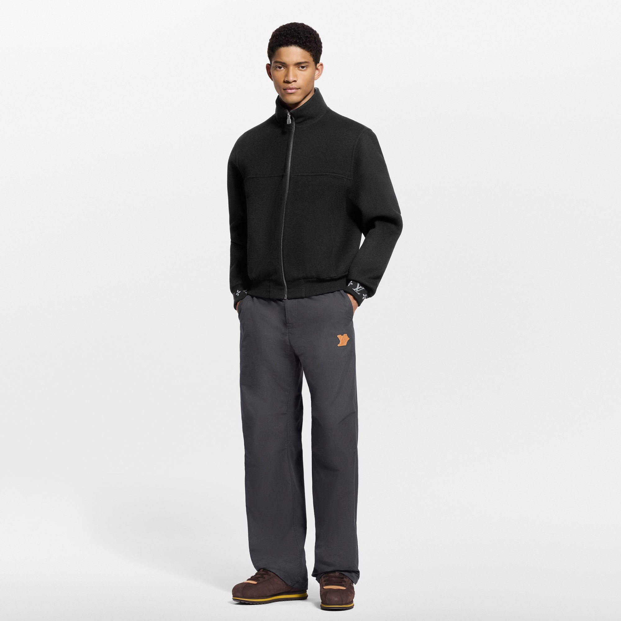 Doubleface Blouson zum Wenden mit LV Blason-Motiv  Herren Ready to Wear Jacken und Mäntel | LOUIS VUITTON (Zoom)