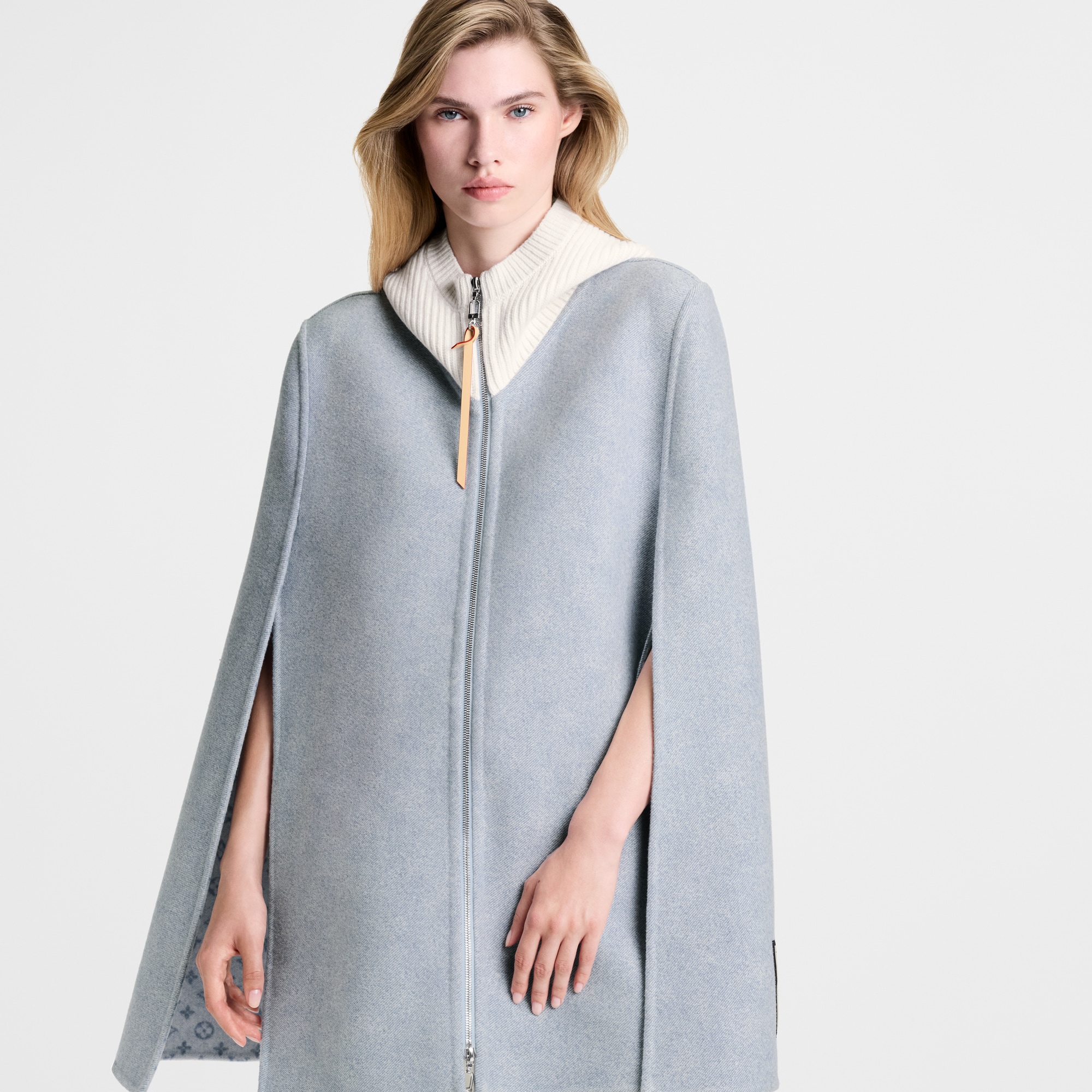 Doubleface Cape in Denim-Optik  Damen Ready to Wear Mäntel und Jacken | LOUIS VUITTON (Zoom)