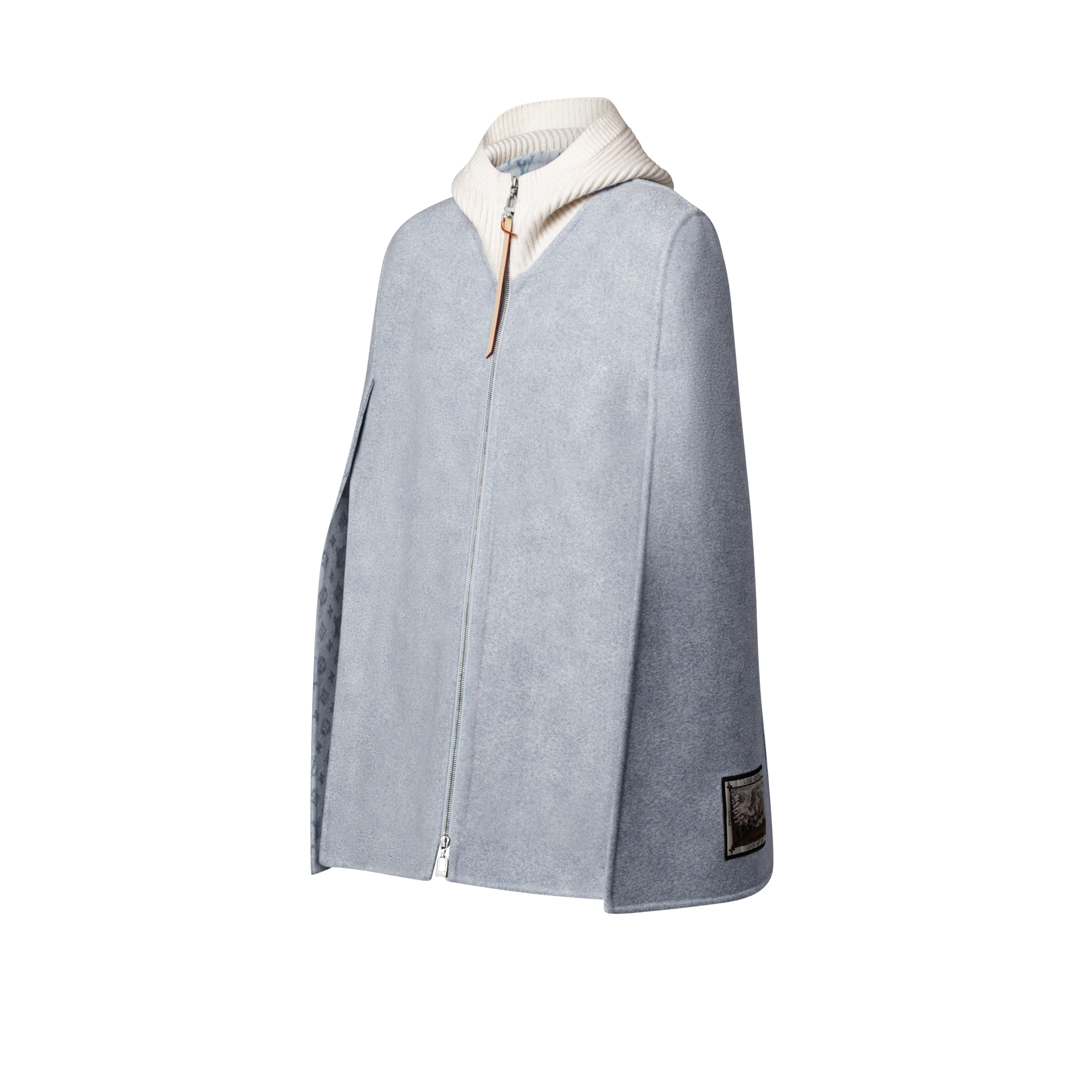 Doubleface Cape in Denim-Optik  Damen Ready to Wear Mäntel und Jacken | LOUIS VUITTON (Zoom)
