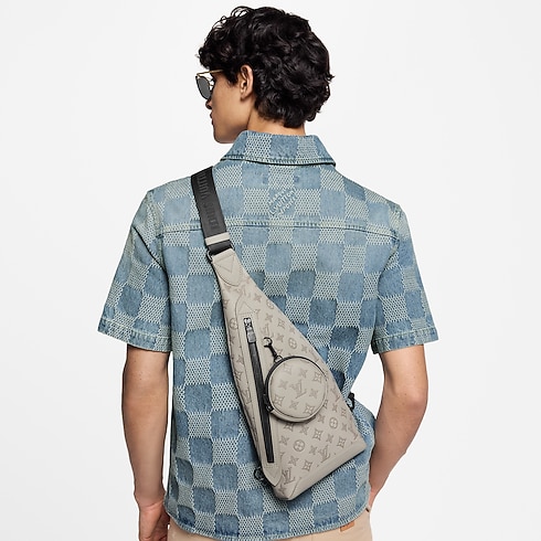 Duo Sling Bag Monogram Shadow Leder Taschen und Kleinlederwaren Damen Handtaschen Neuheiten | LOUIS VUITTON (Zoom)