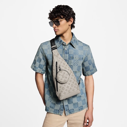 Duo Sling Bag Monogram Shadow Leder Taschen und Kleinlederwaren Damen Handtaschen Neuheiten | LOUIS VUITTON (Zoom)