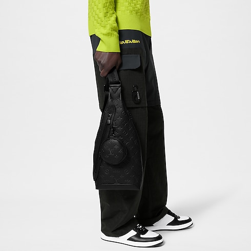 Duo Sling Bag Monogram Shadow Leder Herren Taschen Alle Kollektionen | LOUIS VUITTON (Zoom)
