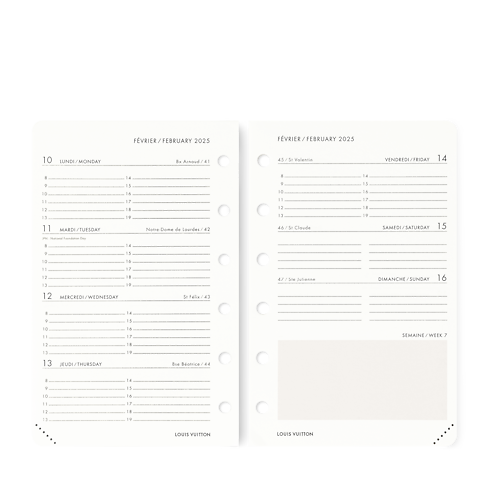 Einlagen für Agenda Fonctionnel PM 2025 Trunks, Reisen und Wohnen Bücher und Schreibaccessoires Stiftetuis, Notizbücher und Agenden | LOUIS VUITTON (Zoom)