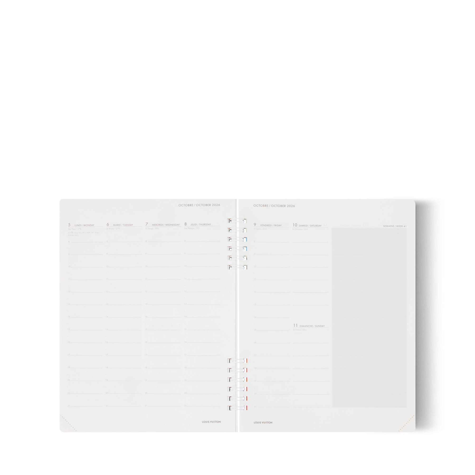 Einlagen für Office Agenda 2026  Trunks, Reisen und Wohnen Bücher und Schreibaccessoires Stiftetuis, Notizbücher und Agenden | LOUIS VUITTON (Zoom)
