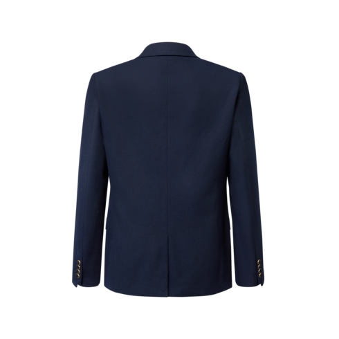 Einreihiges Denim-Jackett mit Kerbe am Revers Herren Ready to Wear Denim | LOUIS VUITTON (Zoom)