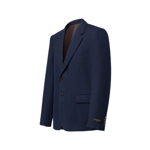 Einreihiges Denim-Jackett mit Kerbe am Revers Herren Ready to Wear Denim | LOUIS VUITTON (Zoom)