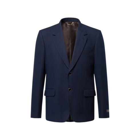 Einreihiges Denim-Jackett mit Kerbe am Revers Herren Ready to Wear Denim | LOUIS VUITTON (Zoom)