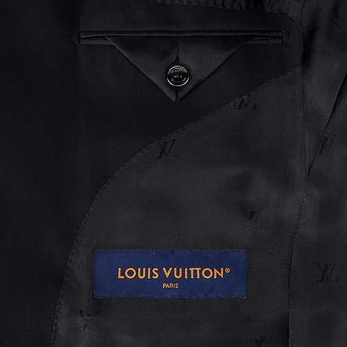 Einreihiges Evening Jackett in Pont Neuf-Passform aus Satin Herren Ready to Wear Sakkos und Jacketts | LOUIS VUITTON (Zoom)