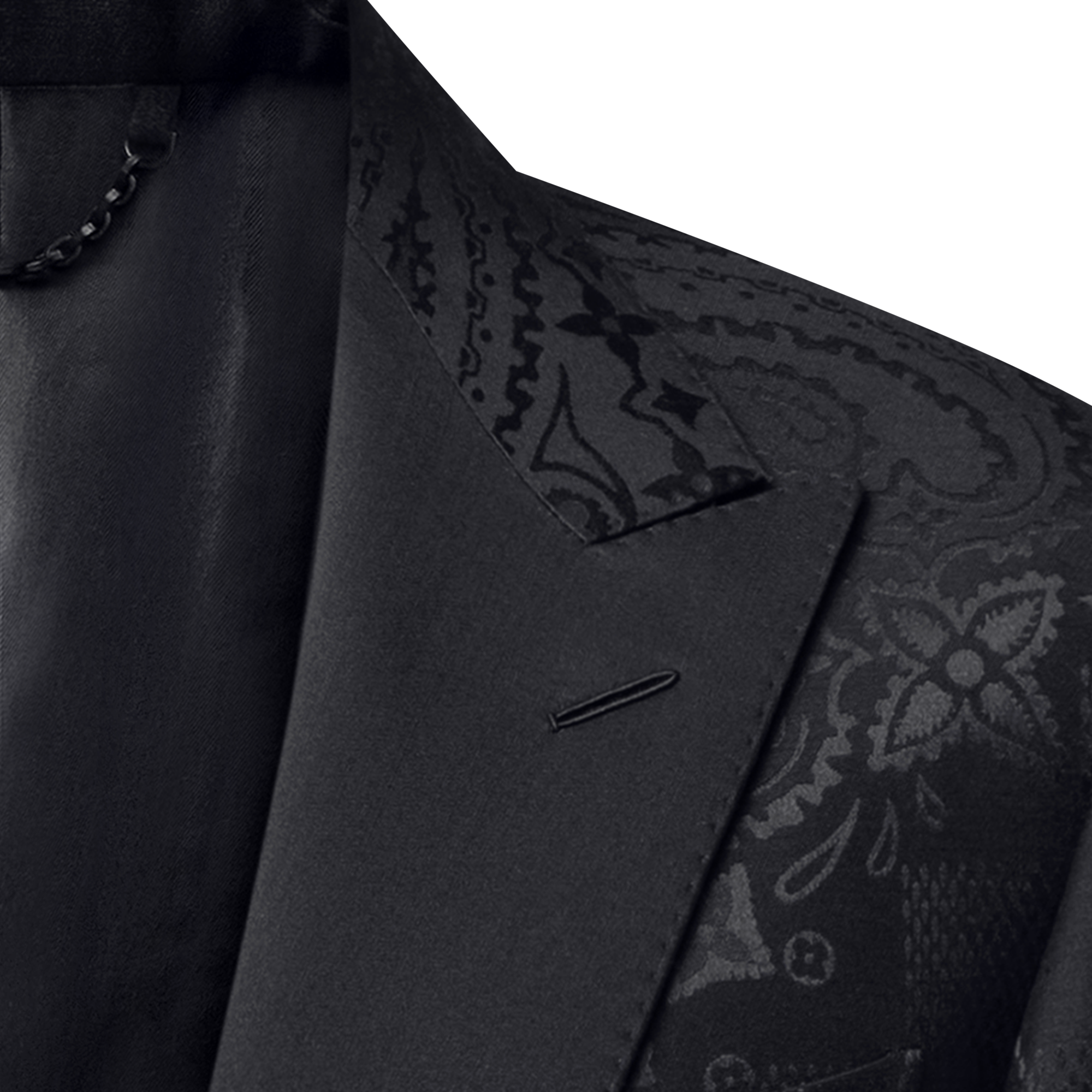 Einreihiges Evening Jackett in Pont Neuf-Passform aus Satin  Herren Ready to Wear Sakkos und Jacketts | LOUIS VUITTON (Zoom)
