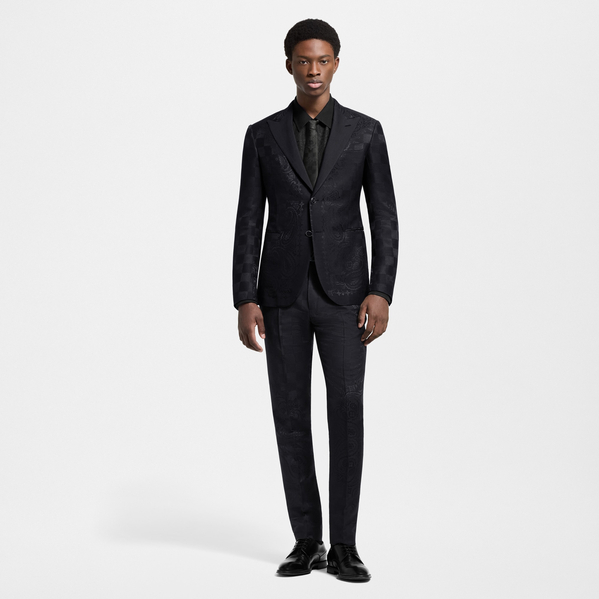 Einreihiges Evening Jackett in Pont Neuf-Passform aus Satin  Herren Ready to Wear Sakkos und Jacketts | LOUIS VUITTON (Zoom)
