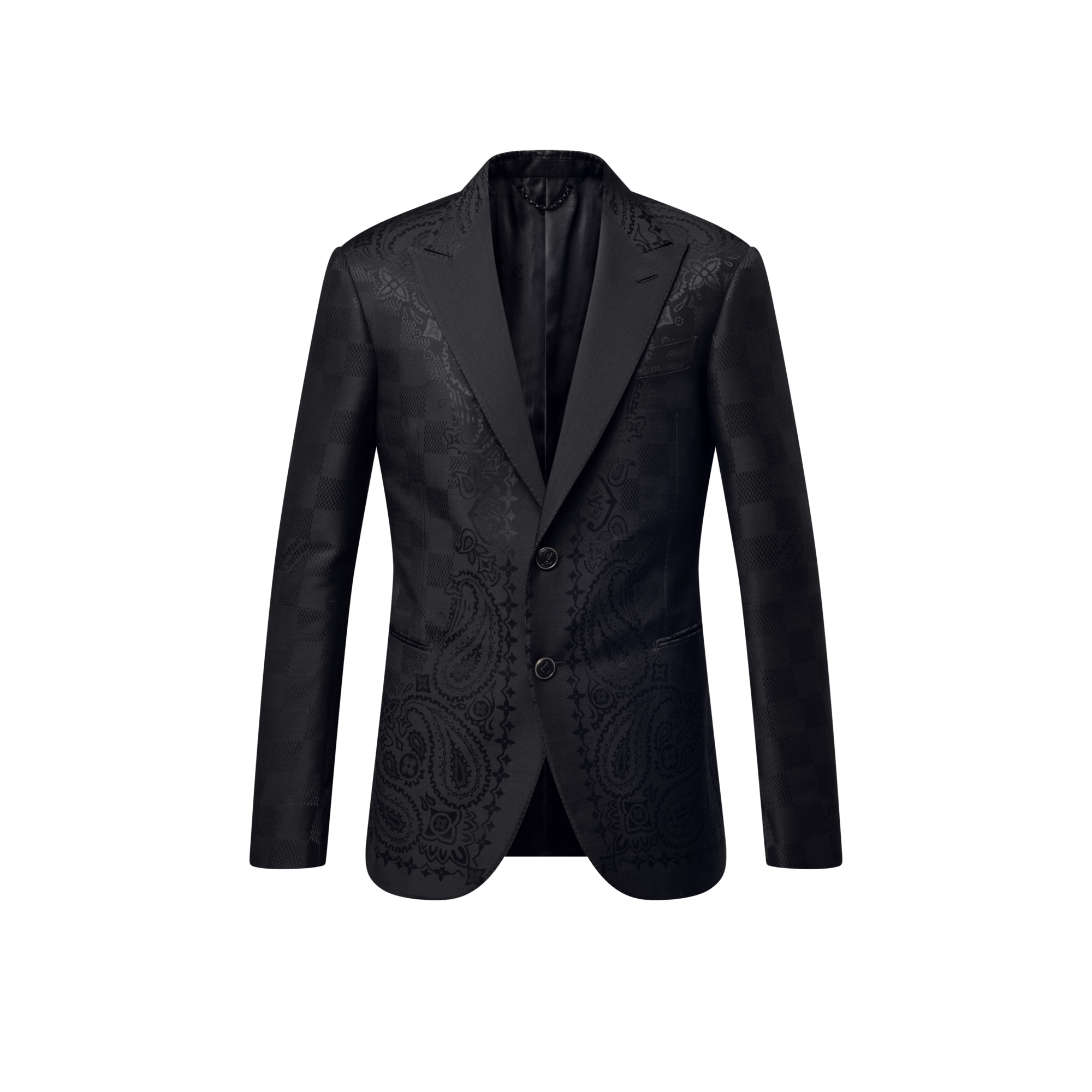 Einreihiges Evening Jackett in Pont Neuf-Passform aus Satin  Herren Ready to Wear Sakkos und Jacketts | LOUIS VUITTON (Zoom)