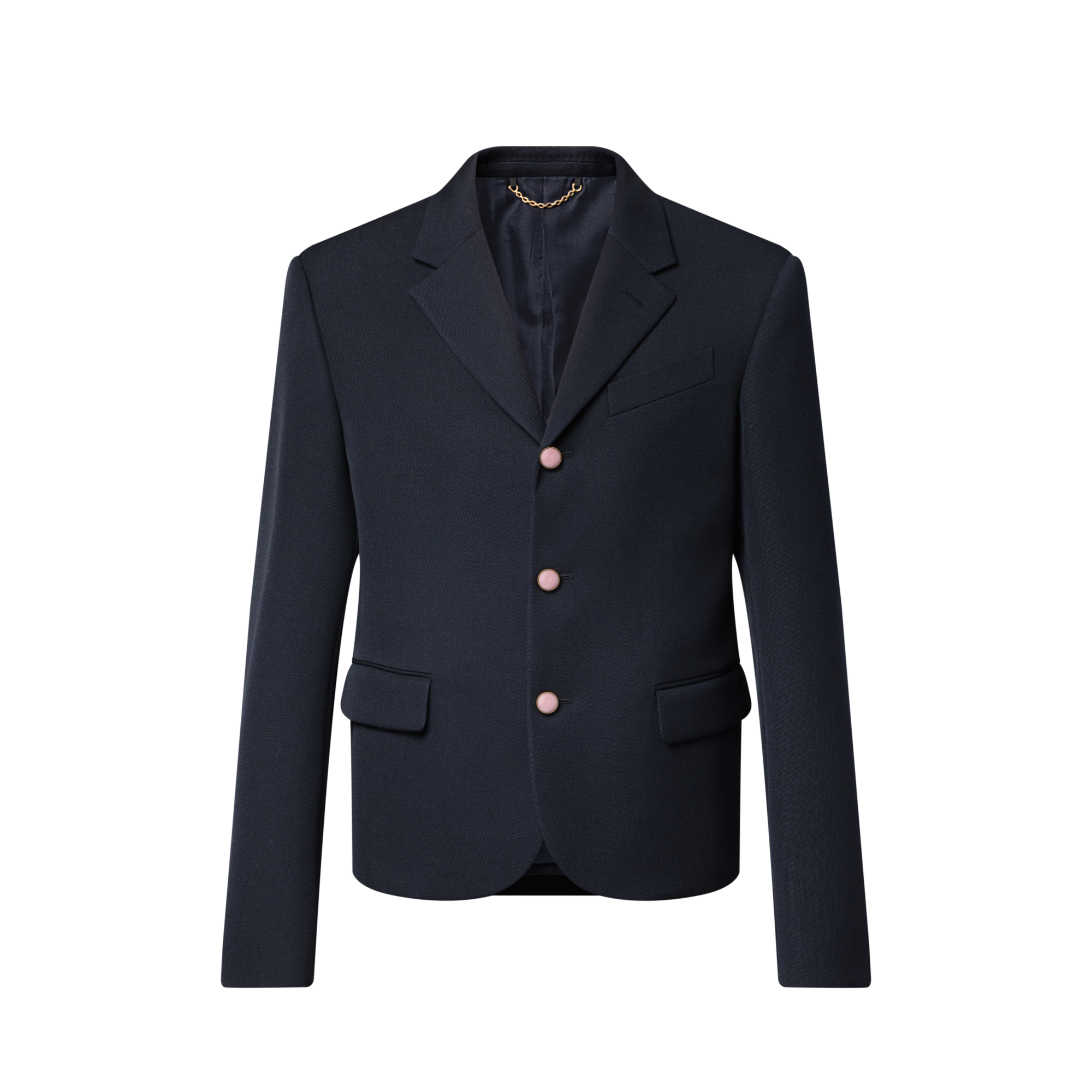 Einreihiges, gekürztes Jackett im klassischen Stil  Herren Ready to Wear Sakkos und Jacketts | LOUIS VUITTON (Zoom)