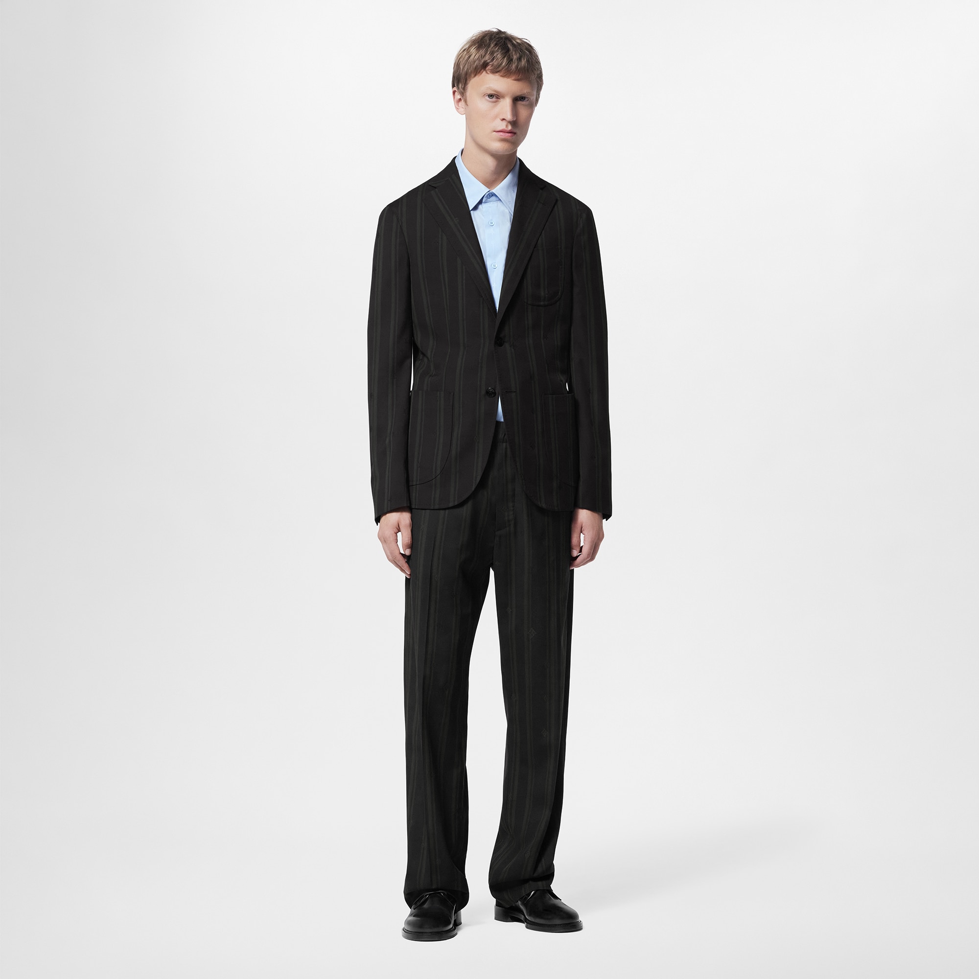 Einreihiges Napolitana Jackett aus Wolle  Herren Ready to Wear Sakkos und Jacketts | LOUIS VUITTON (Zoom)