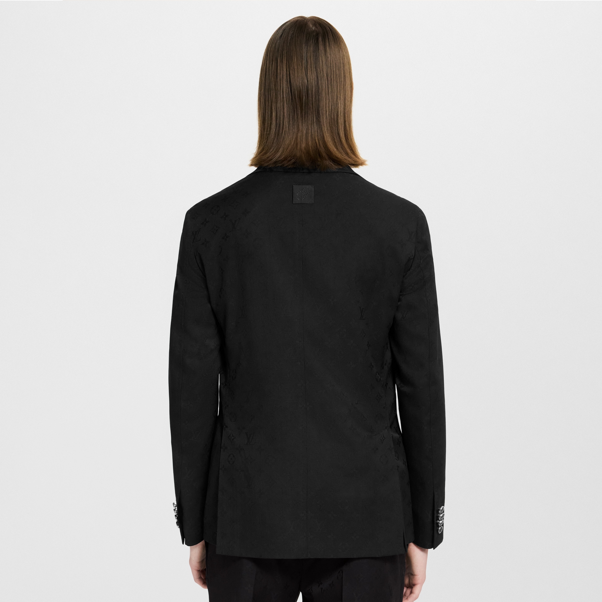 Einreihiges Napolitana Jackett mit Monogram  Herren Ready to Wear (Zoom)