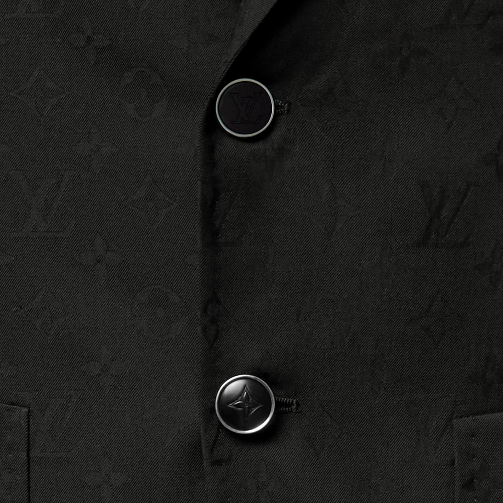 Einreihiges Napolitana Jackett mit Monogram  Herren Ready to Wear (Zoom)