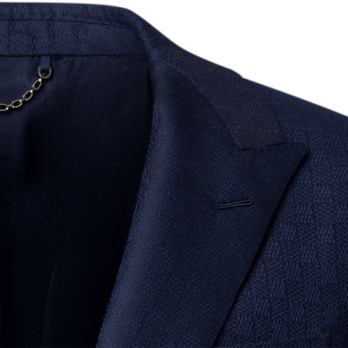 Einreihiges Pont Neuf Jackett mit Damier-Motiv Herren Ready to Wear Sakkos und Jacketts | LOUIS VUITTON (Zoom)