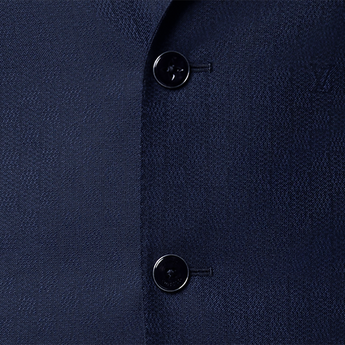 Einreihiges Pont Neuf Jackett mit Damier-Motiv Herren Ready to Wear Sakkos und Jacketts | LOUIS VUITTON (Zoom)