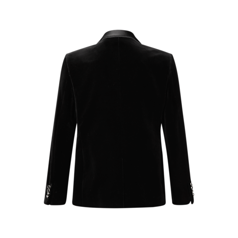 Einreihiges Smoking Jacke aus Samt Herren Ready to Wear Vollständige Ready to Wear | LOUIS VUITTON (Zoom)