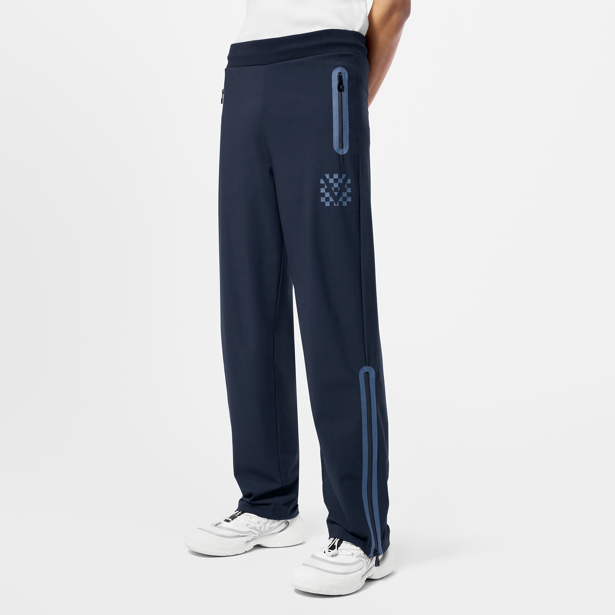 Elastische Hybrid-Hose aus technischem Jersey  Herren Ready to Wear Vollständige Ready to Wear | LOUIS VUITTON (Zoom)