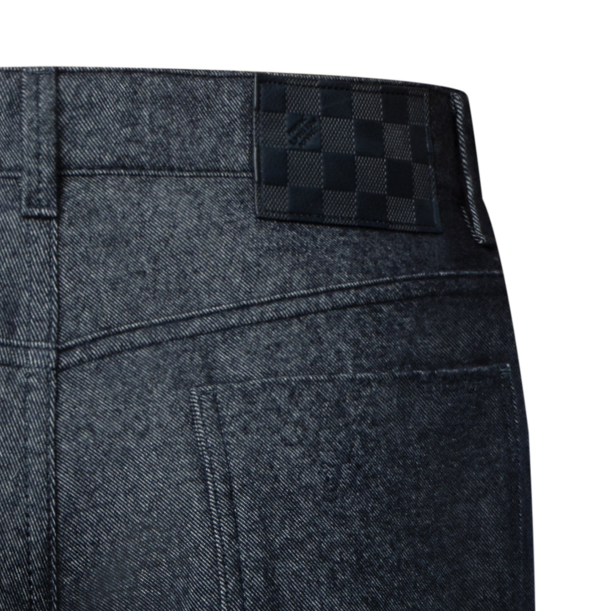 Elegante Hose im Stil einer Jeans aus Kaschmirgemisch  Herren Ready to Wear Denim | LOUIS VUITTON (Zoom)