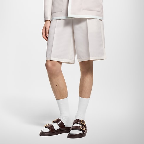 Elegante Shorts aus Wolle im Maßkonfektions-Stil Herren Ready to Wear Hosen | LOUIS VUITTON (Zoom)