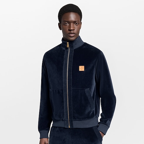 Elegante Trainingsjacke aus Samt Herren Ready to Wear Vollständige Ready to Wear | LOUIS VUITTON (Zoom)