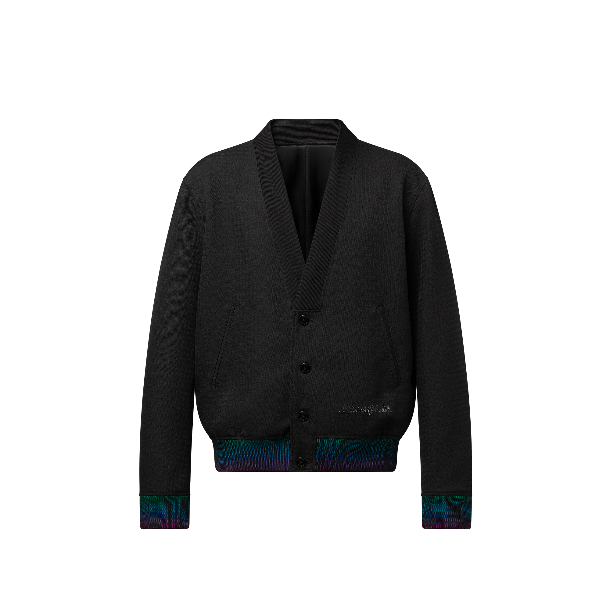 Eleganter Blouson im Cardigan-Stil aus Wolle  Herren Ready to Wear Jacken und Mäntel | LOUIS VUITTON (Zoom)