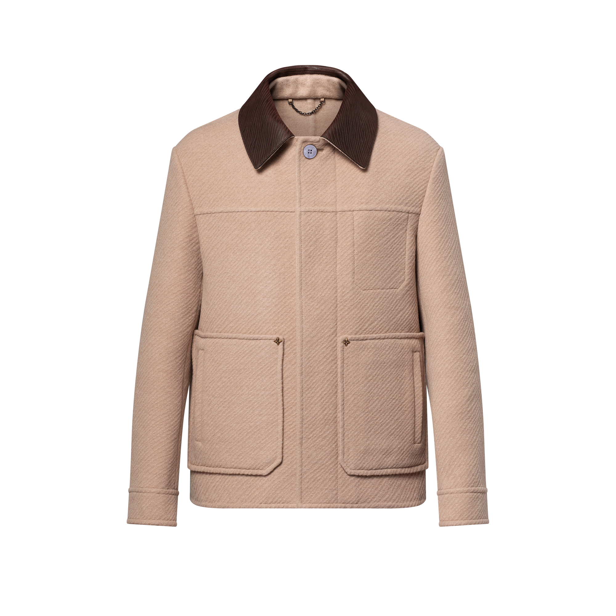 Eleganter Double Face Blouson im Workwear-Stil aus einem Seiden-Wollgemisch  Herren Ready to Wear Jacken und Mäntel | LOUIS VUITTON (Zoom)