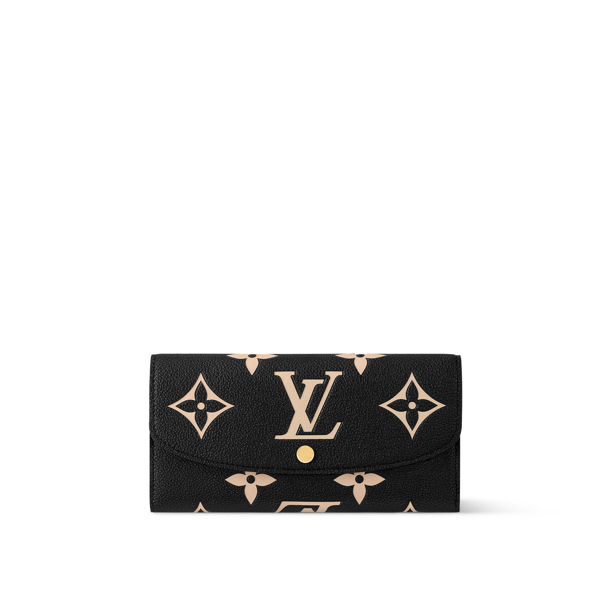 Emilie Geldbörse Monogram Empreinte Bicolor Leder - Geldbörsen und  