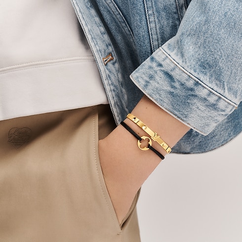 Empreinte Armband mit Schnur, Gelbgold Schmuck Kategorien Alle Schmuckstücke | LOUIS VUITTON (Zoom)