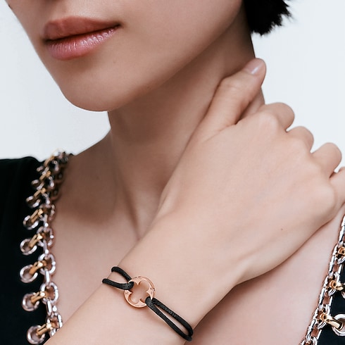 Empreinte Armband mit Schnur, Roségold und Diamanten Schmuck Kategorien Armbänder | LOUIS VUITTON (Zoom)