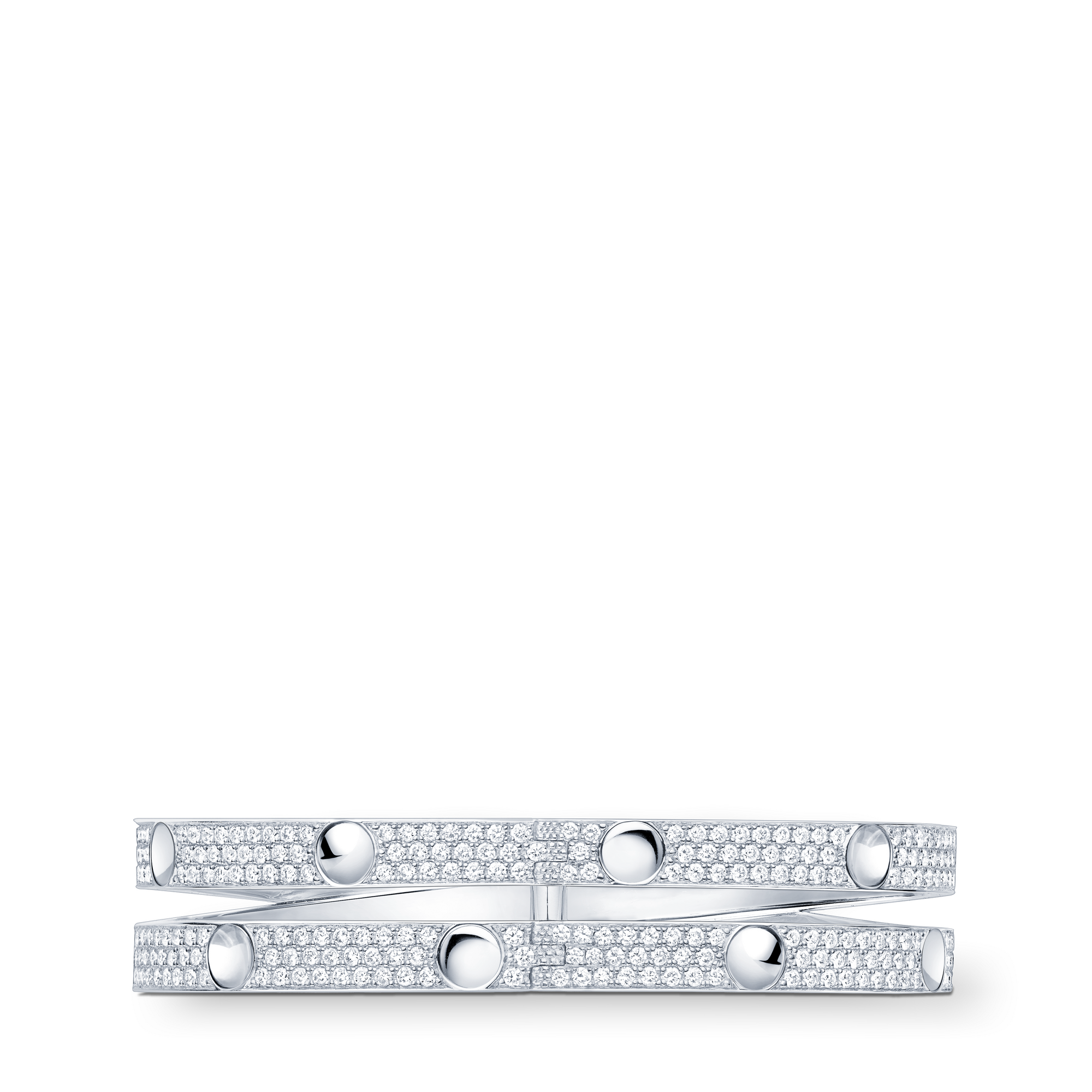 Empreinte Armreif, Weißgold und Diamanten  Schmuck Kategorien Armbänder | LOUIS VUITTON (Zoom)
