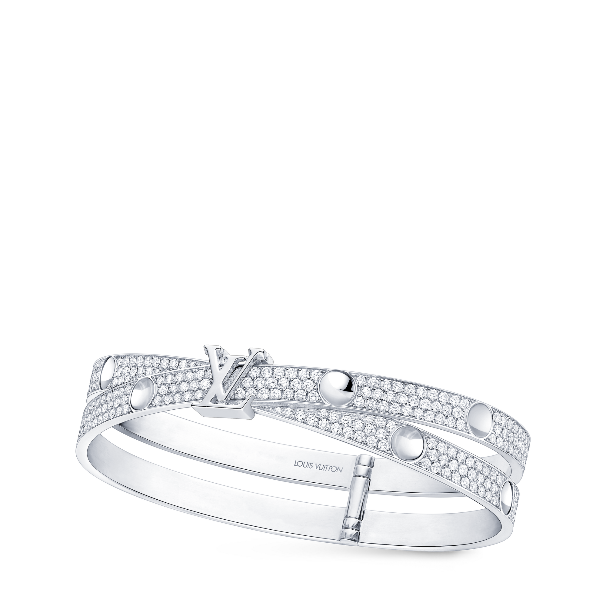 Empreinte Armreif, Weißgold und Diamanten  Schmuck Kategorien Armbänder | LOUIS VUITTON (Zoom)