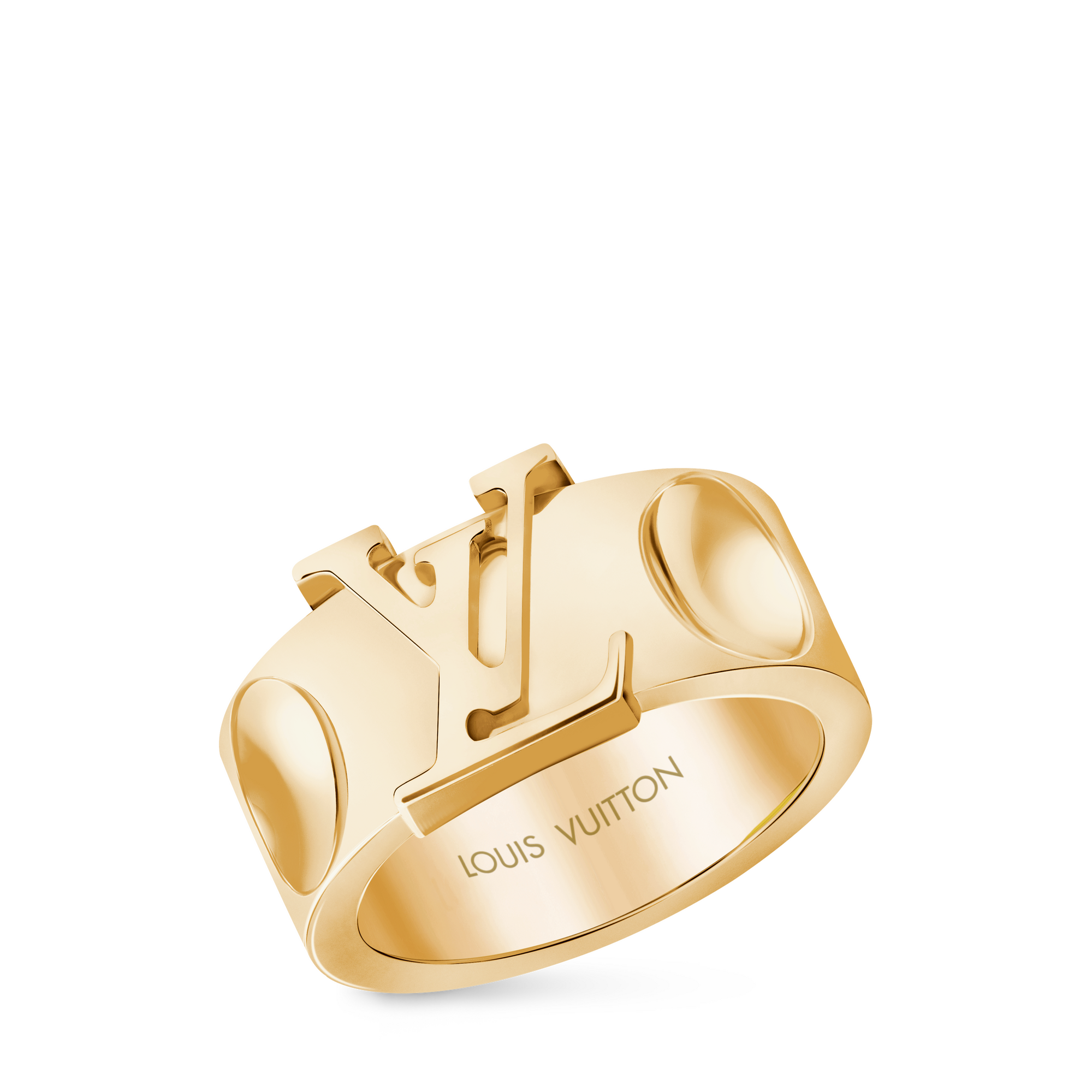 Empreinte breiter Ring, Gelbgold  Schmuck Kategorien Alle Schmuckstücke | LOUIS VUITTON (Zoom)