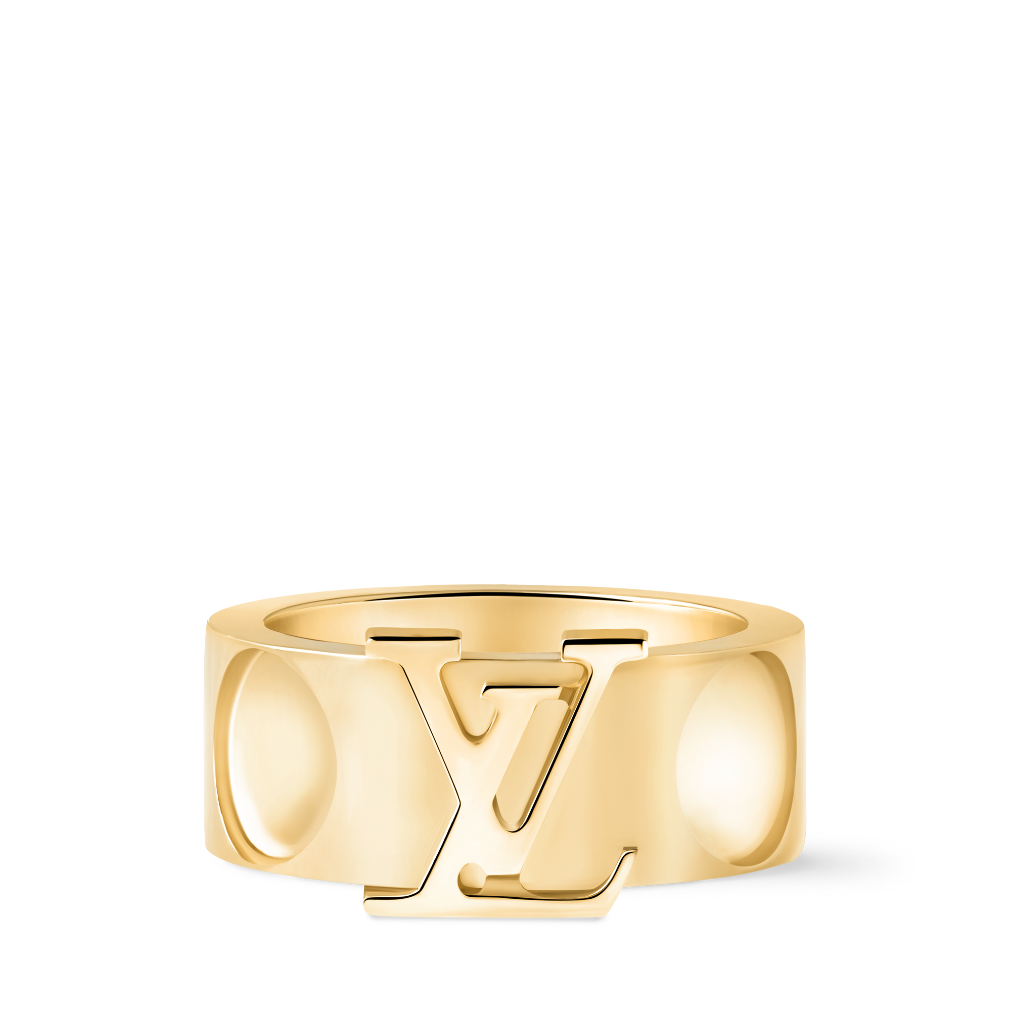 Empreinte breiter Ring, Gelbgold  Schmuck Kategorien Alle Schmuckstücke | LOUIS VUITTON (Zoom)