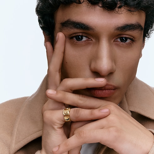 Empreinte breiter Ring, Gelbgold Schmuck Kategorien Alle Schmuckstücke | LOUIS VUITTON (Zoom)