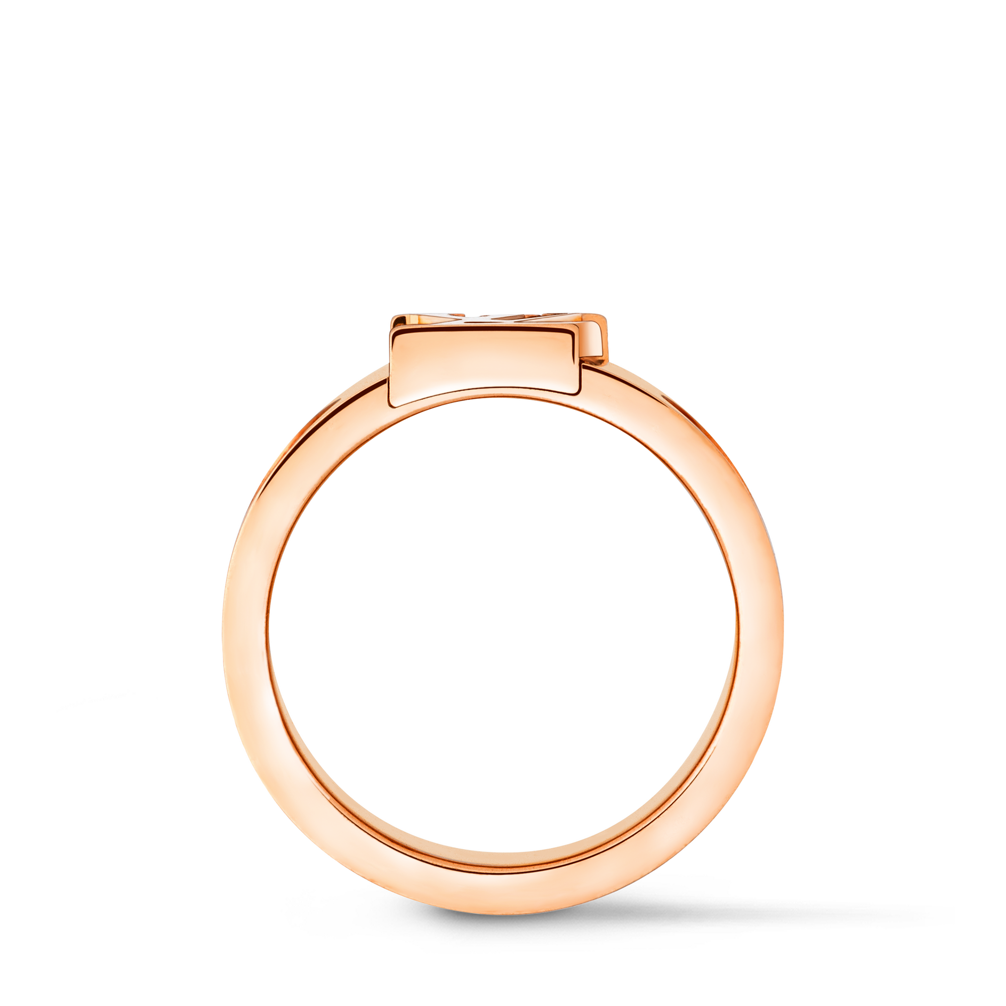 Empreinte breiter Ring, Roségold  Schmuck Kategorien Alle Schmuckstücke | LOUIS VUITTON (Zoom)