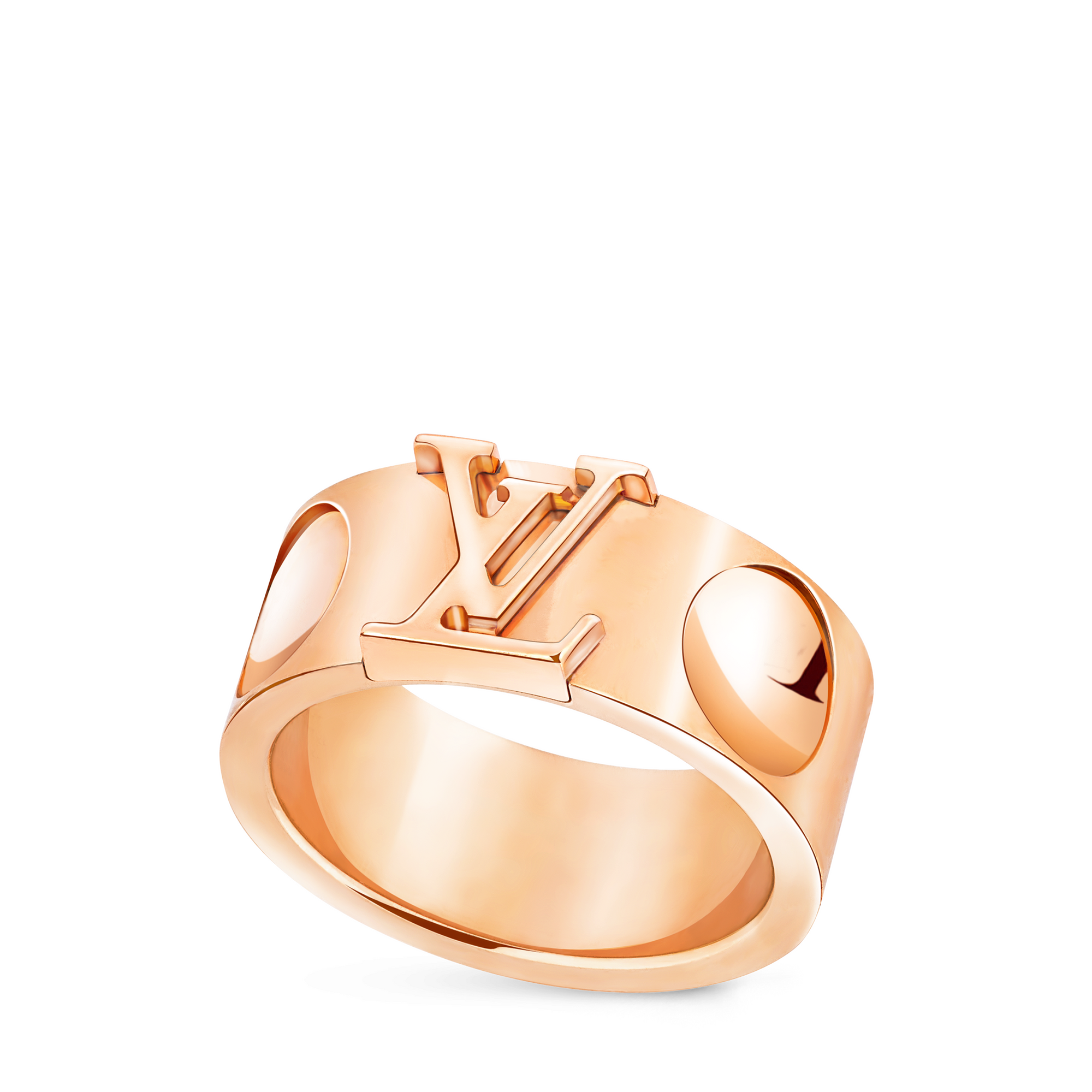 Empreinte breiter Ring, Roségold  Schmuck Kategorien Alle Schmuckstücke | LOUIS VUITTON (Zoom)