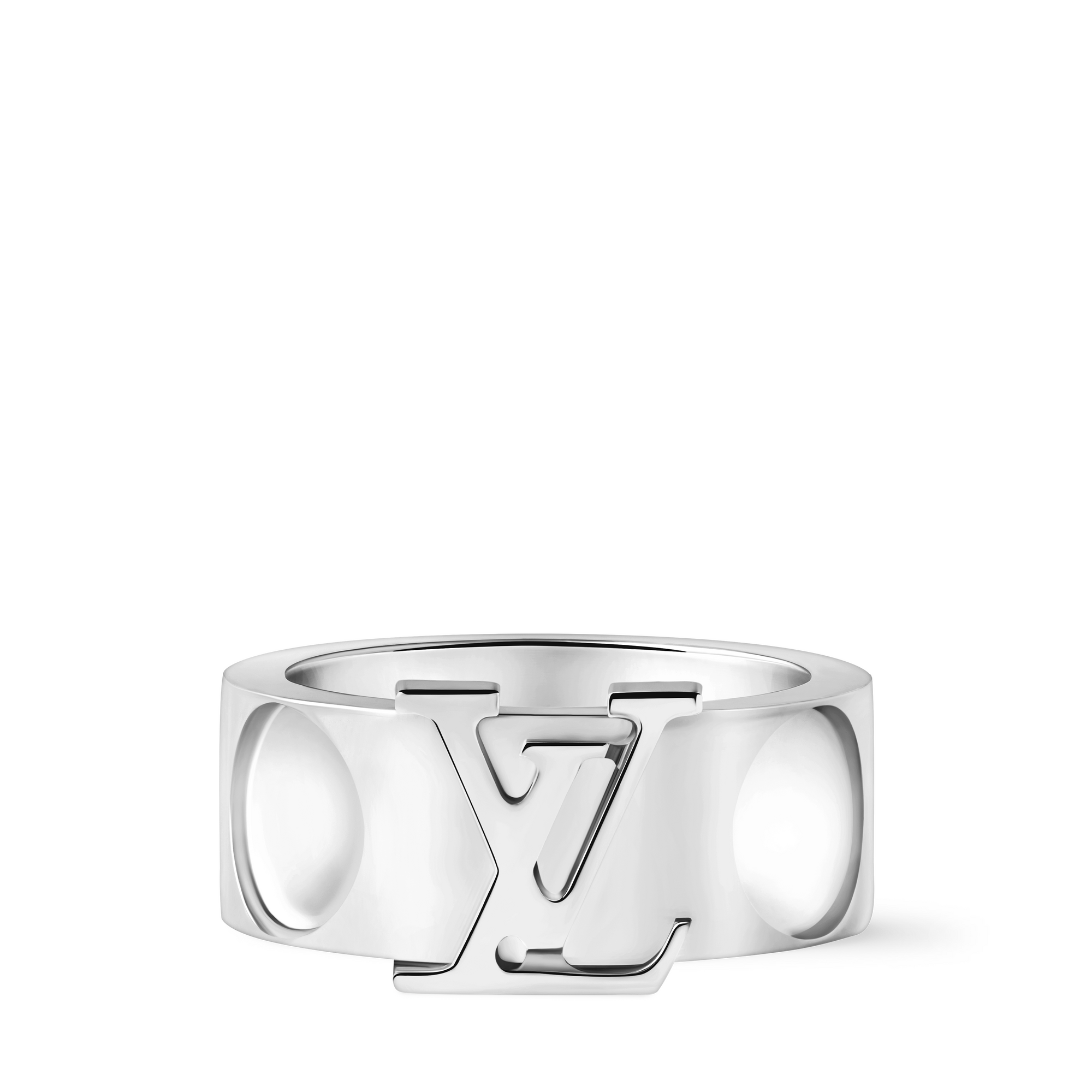 Empreinte breiter Ring, Weißgold  Schmuck Kategorien Alle Schmuckstücke | LOUIS VUITTON (Zoom)